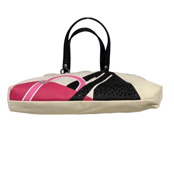 Coach Special Limited Edition Rare Poppy Pepper Slim Tote 2010 - Picture 5 of 11